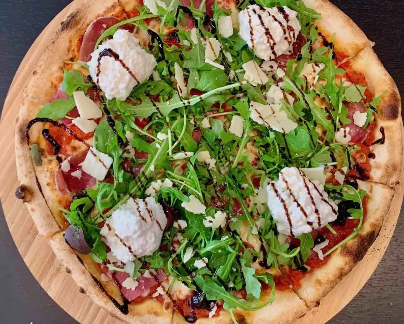 Pizza restaurant background