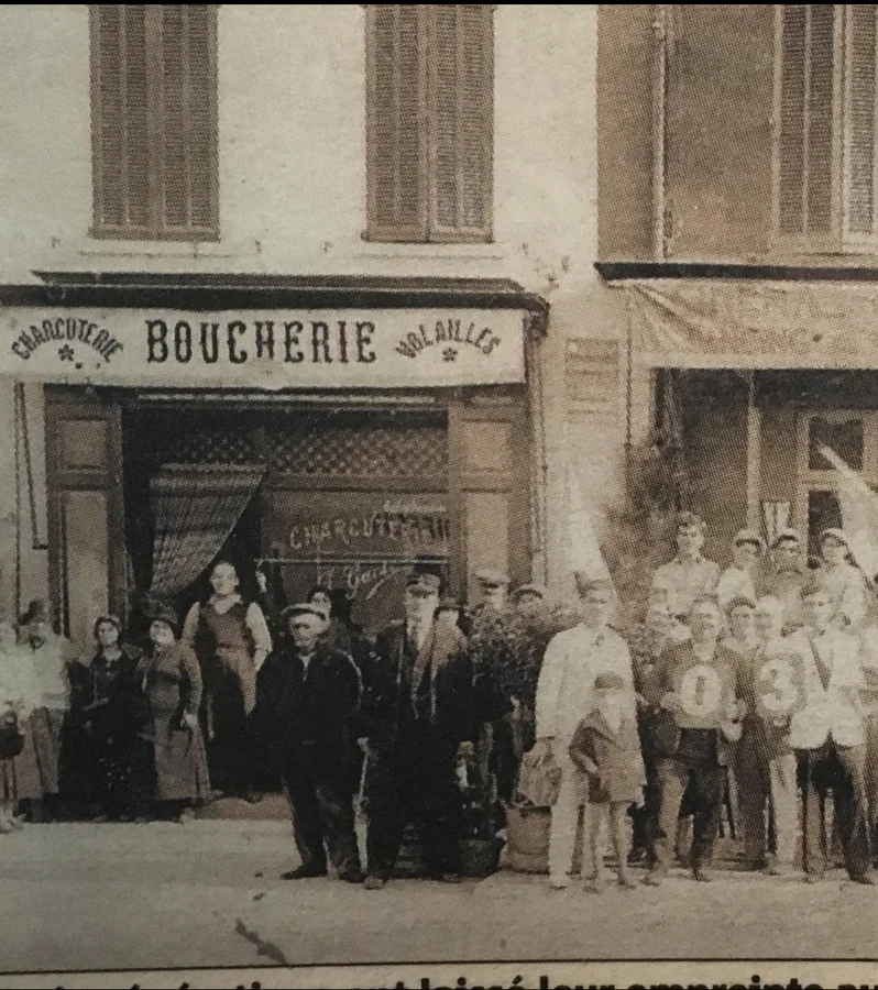 Devanture Boucherie Darius avant 2020